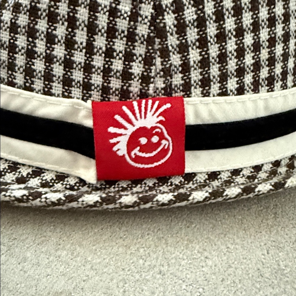 Knuckleheads Kids Houndstooth Fedora Hat Cap - Picture 2 of 6
